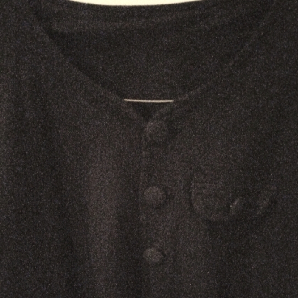 Black button down top - Picture 6 of 8